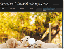 Tablet Screenshot of beartoothretrievers.com